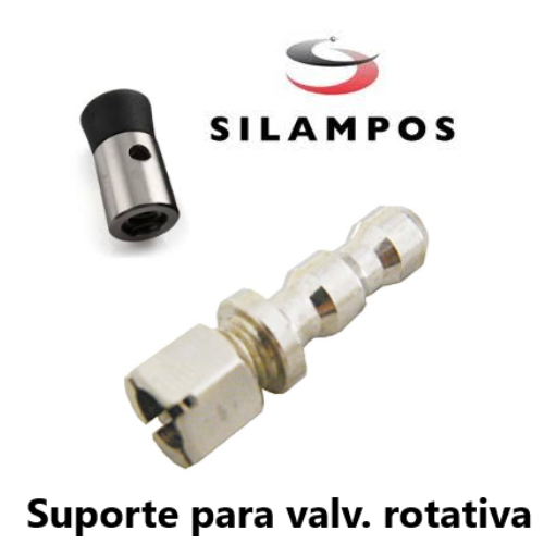 Suporte Valv.Rotativa Alu.220/245/270 Aço 220/245 Sil       