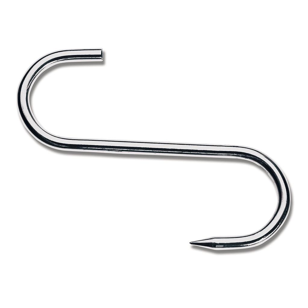 Conjunto De 6 Ganchos Inox 1 Ponta 451.G512.06 (Icel)       