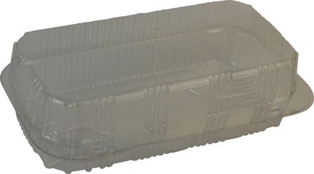 Caixa Pet C/Tampa Articulada Int.320X105 H-80Mm Unidade     