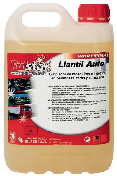 Llantil Auto Limpa Jantes Acido 5 Lts Bilper                