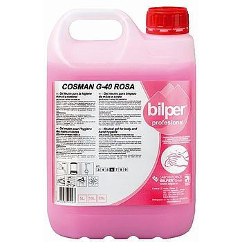 Gel Lavagem Mãos Morango  Cosman G-40 Rosa 5 Litros         