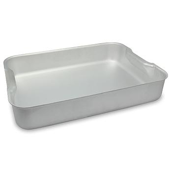 Tabuleiro Aluminio C/Asas 37X27X7 Cm                        