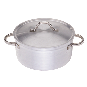 Caçarola Aluminio Pro. Baixa Diamt.30X13,5Cm 10Lts          