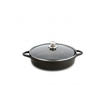 Caçarola Baixa Tampa Vidro 20Cm T/Calor 4134/25 Valira      