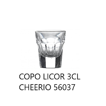 Copo Licor 3Cl Cheerio 56037-Mc96                           