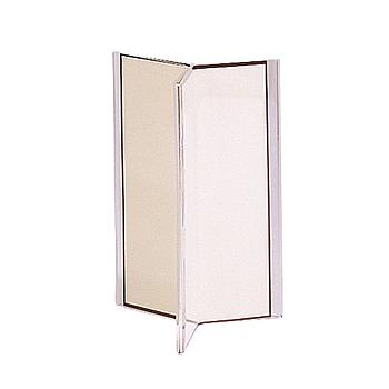 Porta Menu Acrilico 6 Faces 7,4X15X21Cm                     
