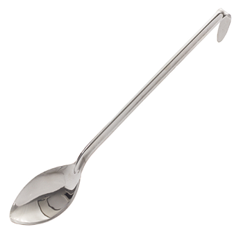 Colher De Cozinha Linha Profissional 37 Cm  Inox   (Lz)     