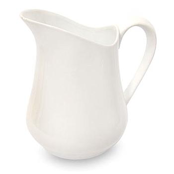 Leiteira 950 Ml Porcelana Branca Lz                         