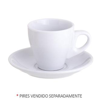 Chavena De Cha Conica Porcelana Branca 15 Cl                