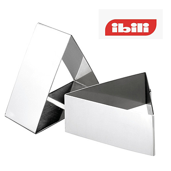 Aro Inox  Triangular 10Cm Alt. 4,5Cm 718510 Ibili           