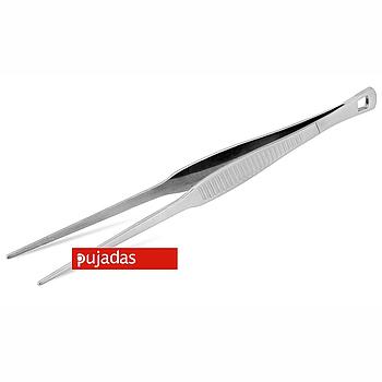 Pinça De Chef Inox Extra Larga Ponta Fina 30Cm              