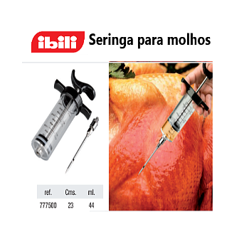 Seringa Para Molhos 50Ml  777500 (Ibili)                    