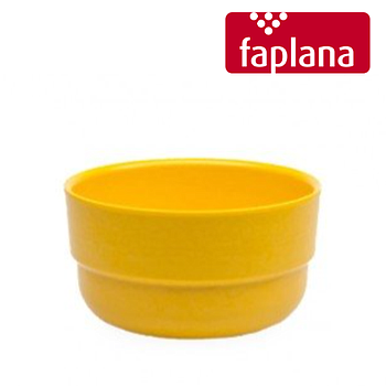 Taça De Snack Melamina Amarela Ref.185 0.45Lt 118X626 Mm    