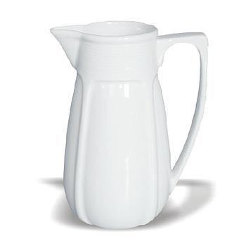 Jarro De 0,5 Litro Porcelana Branca  (Lz)                   