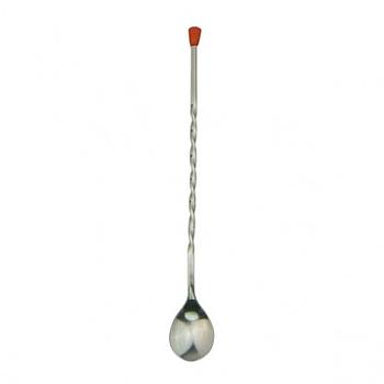 Colher Barman Entrançada Inox 27,5 Cm                       