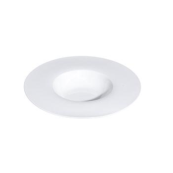 Prato Pasta/Risotto Porcelana Branco 25.5X4.8Cm             