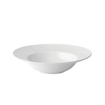 Prato Pasta Porcelana Branca 26X4.5Cm                       