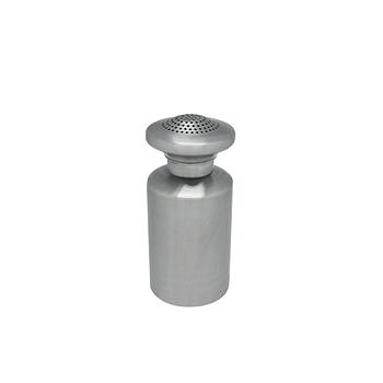 Polvilhador Inox  8X17Cm                                    