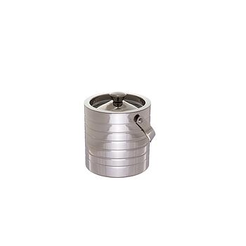 Balde Gelo Inox Parede Dupla C/Tampa 1.5Lt                  