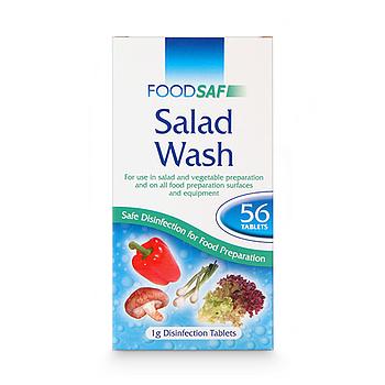 Desinfectante P/Saladas E Vegetais  Foodsaf (56 Pastilhas)  