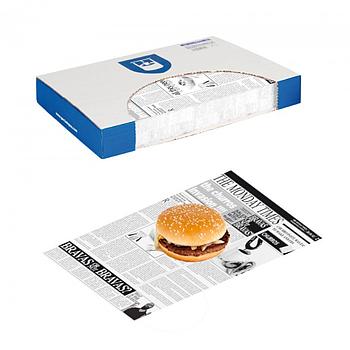 Papel Para Hamburguer Times 28X34Cm 1000 Unid.              