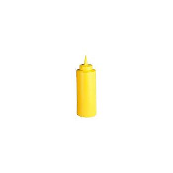 Frasco Para Molhos  360 Ml  6 X 18,2 Cm Amarelo  (Garcia)   