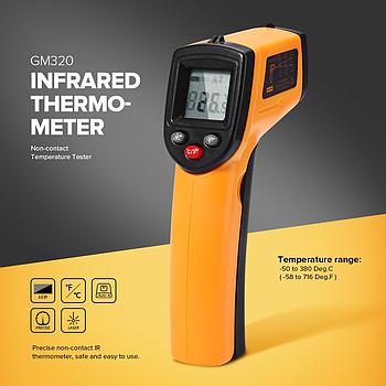 Termometro Digital Laser -50/380ºc Gm320                    