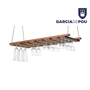 Rack Para Cálices 35X90 Cm Natural Madeira                  