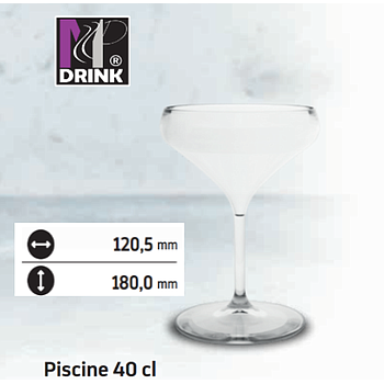 Calice Piscina 40Cl Policarbonato                           