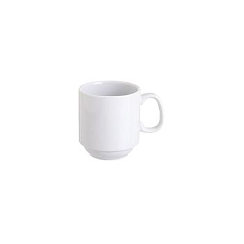 Caneca Porcelana Hotel Empilhavel Ø8X9.5 280Ml              