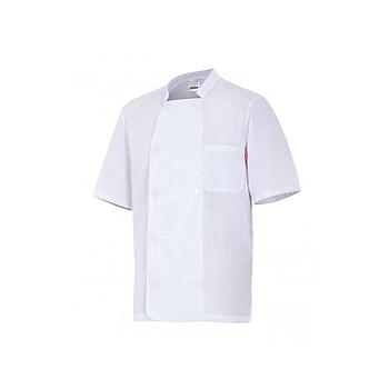 Jaleca De Manga Curta Branca Tamanho-3Xl Velilla            