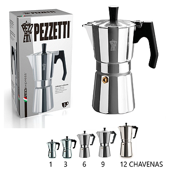 Cafeteira Aluminio Luxexpress 1 Chav. Pezzetti              