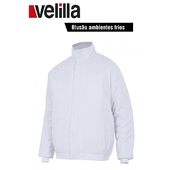 Casaco Industria Alimentar  Branco Tamanho-3Xl              