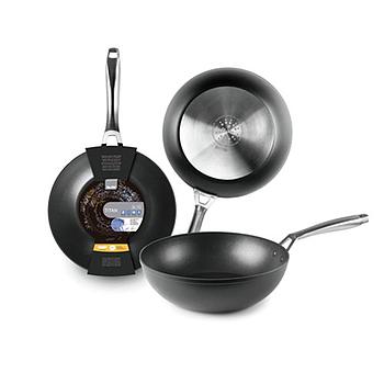 Wok Anti Aderente Todo Calor Titan  30Cm Ibili              