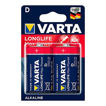 Pilha Varta Long Life Max Power Lr20 C Pack 2 Un            