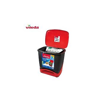 Balde Para Reciclagem 1 A 3 Div. 39 Lts 142239 Vileda       