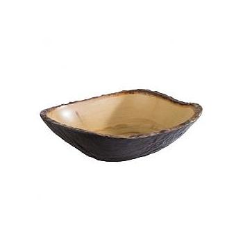 Saladeira Melamina Imitação Madeira 28X25X7,5Cm 1,5Lt Aps   