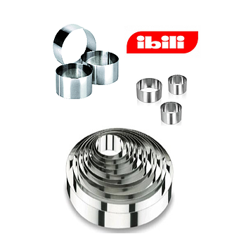 Aro Inox 5Cm Altura 4,5Cm Ibili                             