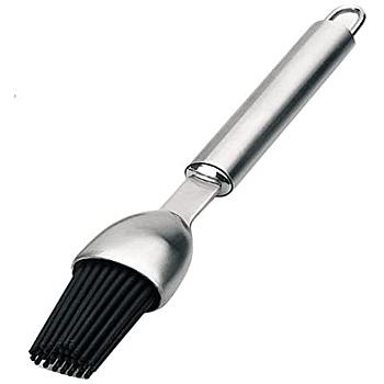 Pincel Silicone 230ºc Cabo Inox 22Cm Largura 3Cm Lacor      