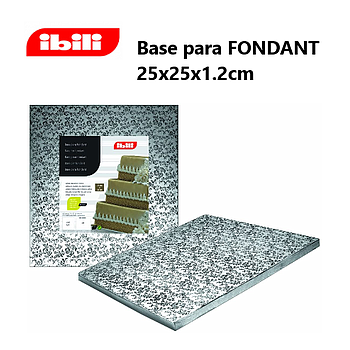 Base Para Fondant 25X25X1,2Cm Ibili                         