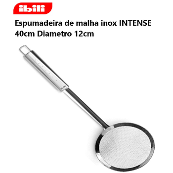 Espumadeira De Malha Inox Intense 40Cm Diamt.12Cm Ibili     