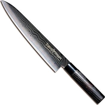 Faca De Chefe Tojiro Linha Shippu Black 27Cm                