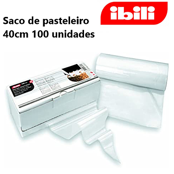 Sacos De Pasteleiro 40Cm 100 Unidades  Ibili                