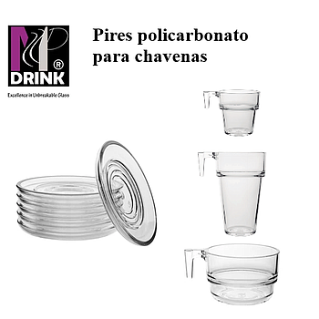 Pires Para Chavenas Mpdrink Policarbonato                   