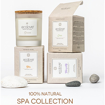 Vela Aromaterapia Spa Collection- Cheer- 220Gr Ecolove      