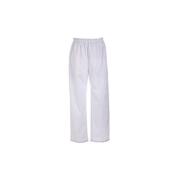 Calça Cozinha C/ Elástico Branca Tam. M                     