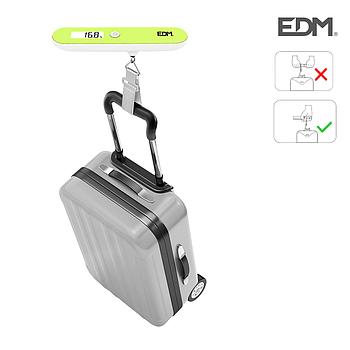 Balança De Viagem Max 50Kg  A Pilhas Edm                    