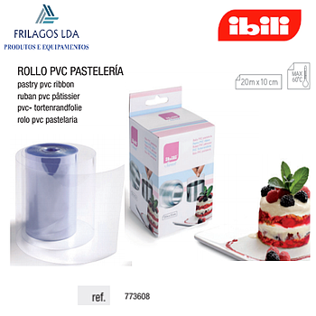 Rolo Pvc Pastelaria 20Mtsx10Cm Ibili                        