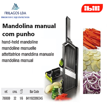 Mandolina Regulavel Com Cabo 32Cm 789800 Ibili              