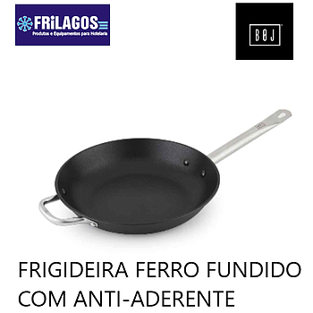 Frigideira Classic 30X5,5Cm Ferro C/Anti-Aderente  Boj      